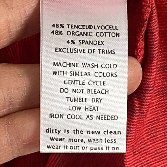 Toad & Co Rosalinda Dress Pockets Cranberry Patchwork Print V Neck Size XL - Picture 5 of 10